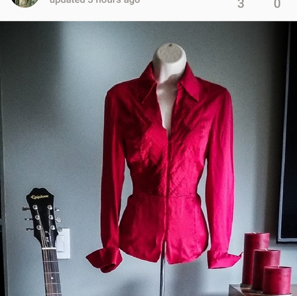 Jones New York Tops - 100% silk JNY* blouse